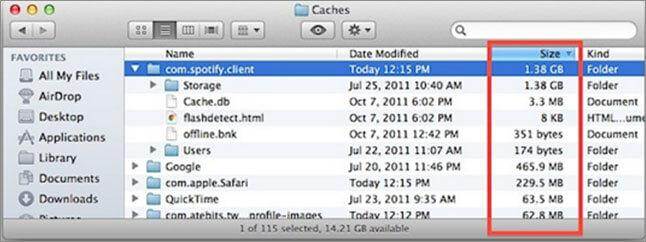free mac cache cleaner not in app store